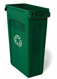 Kôš SLIM JIM 87L - zelený s recykl.znakom